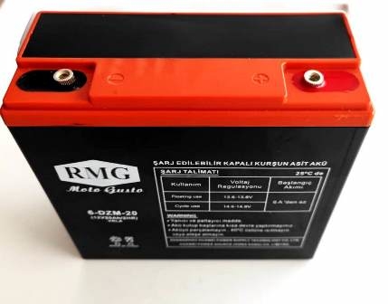 12V 20A DİK E BIKE RMG AKÜ