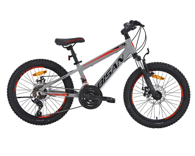 24 COOPER BİSAN MD FREN 21VİTES GRİ KIRMIZI