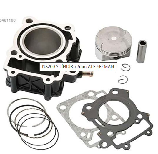 PULSAR NS200 72MM SİLİNDİR SETİ
