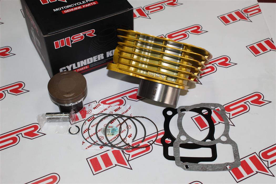 CG 150 65.5 MM SİLİNDİR KİT 69.0 BOY 15P GOLD ÖZEL-KAPLAMA PİSTON