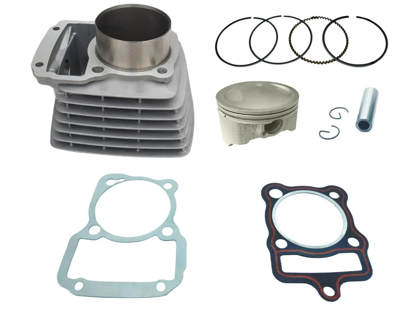 CG 200 SİLİNDİR 65,50 mm 79,40 BOY 8 STROK TEK SEKMAN KOMPLE