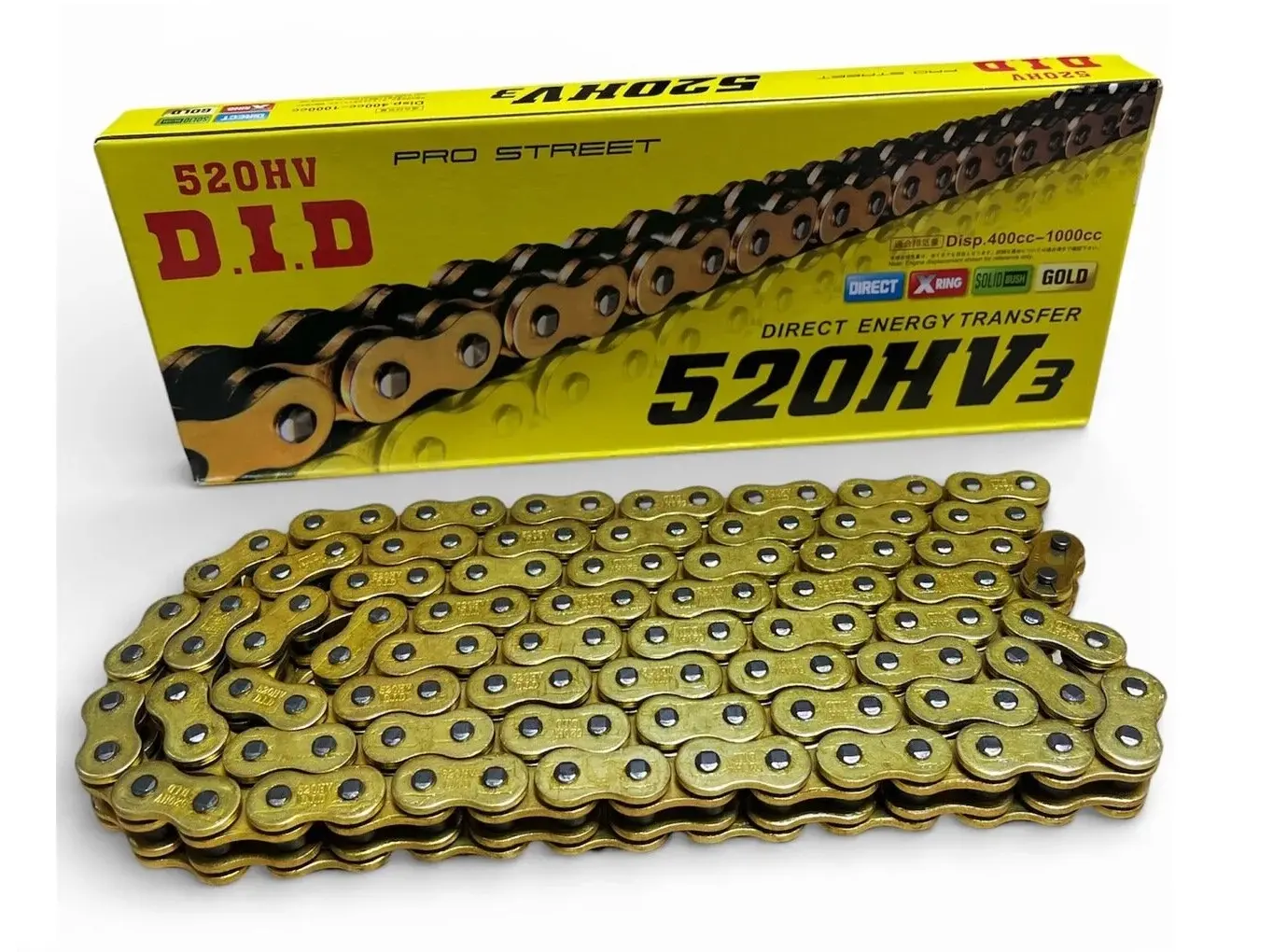 ZİNCİR O-RİNGLİ 520HV 128L DID GOLD