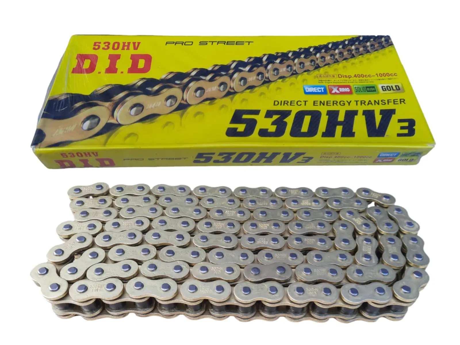ZİNCİR O-RİNGLİ 530HV 128L DID GOLD