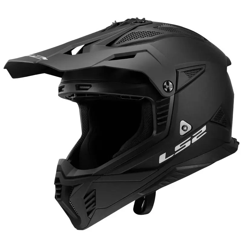 LS2 FAST 2 KROS MODELİ XL MAT SİYAH KASK LS2