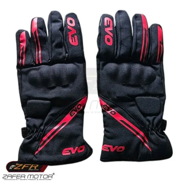 EVO ELDİVEN KORUMAL XL BEDEN KIRMIZI C BELGELİ