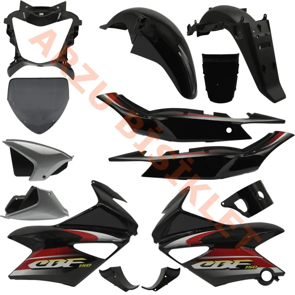 KAPORTA SET Y. SET [SİYAH] HONDA CBF 150