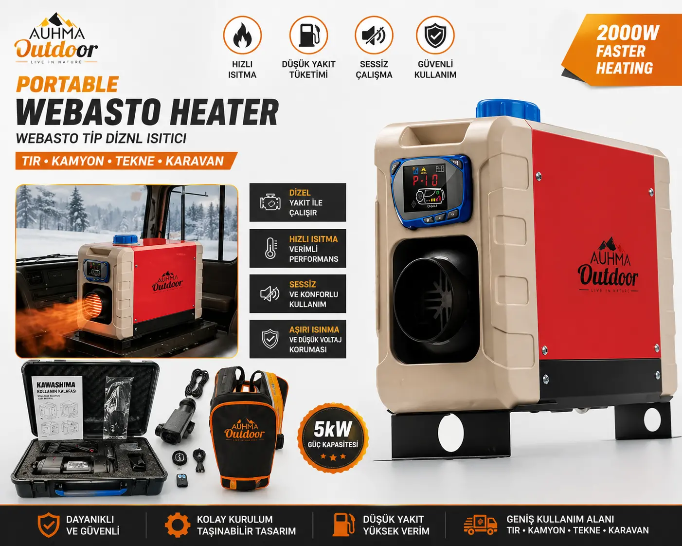 WEBASTO 5KV ISITICI