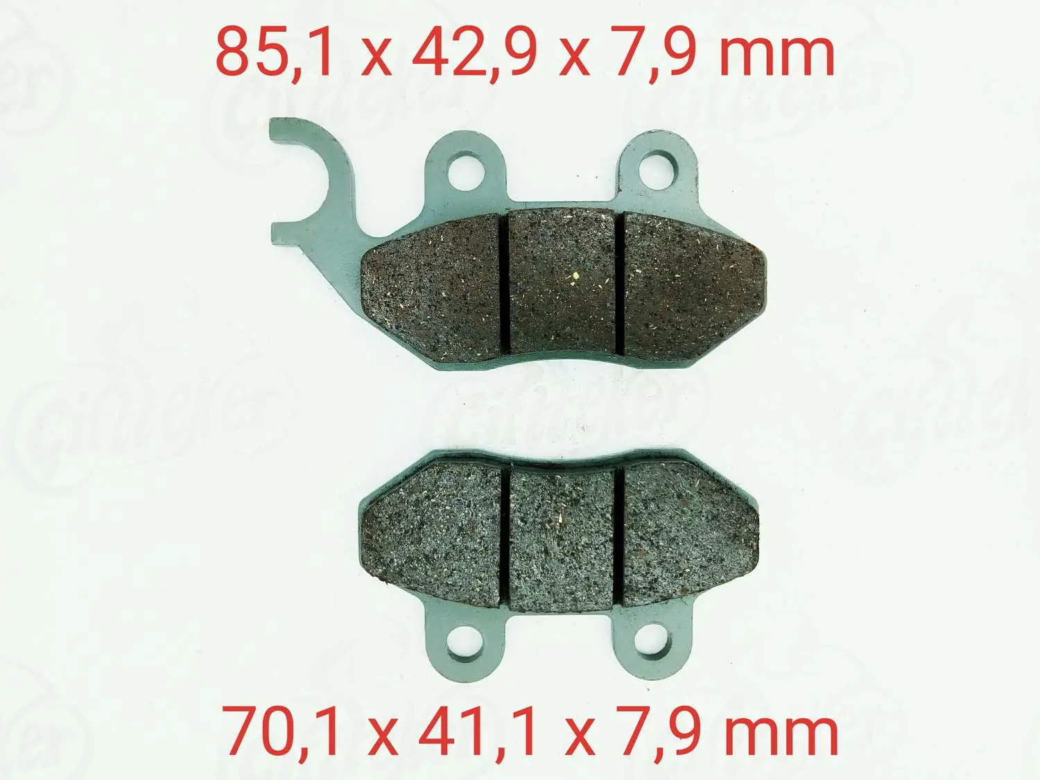 ÖN FREN DİSK BALATASI FA264 A SYM FİDDLE 125-ORBİT II 50-JET 4 125-JET