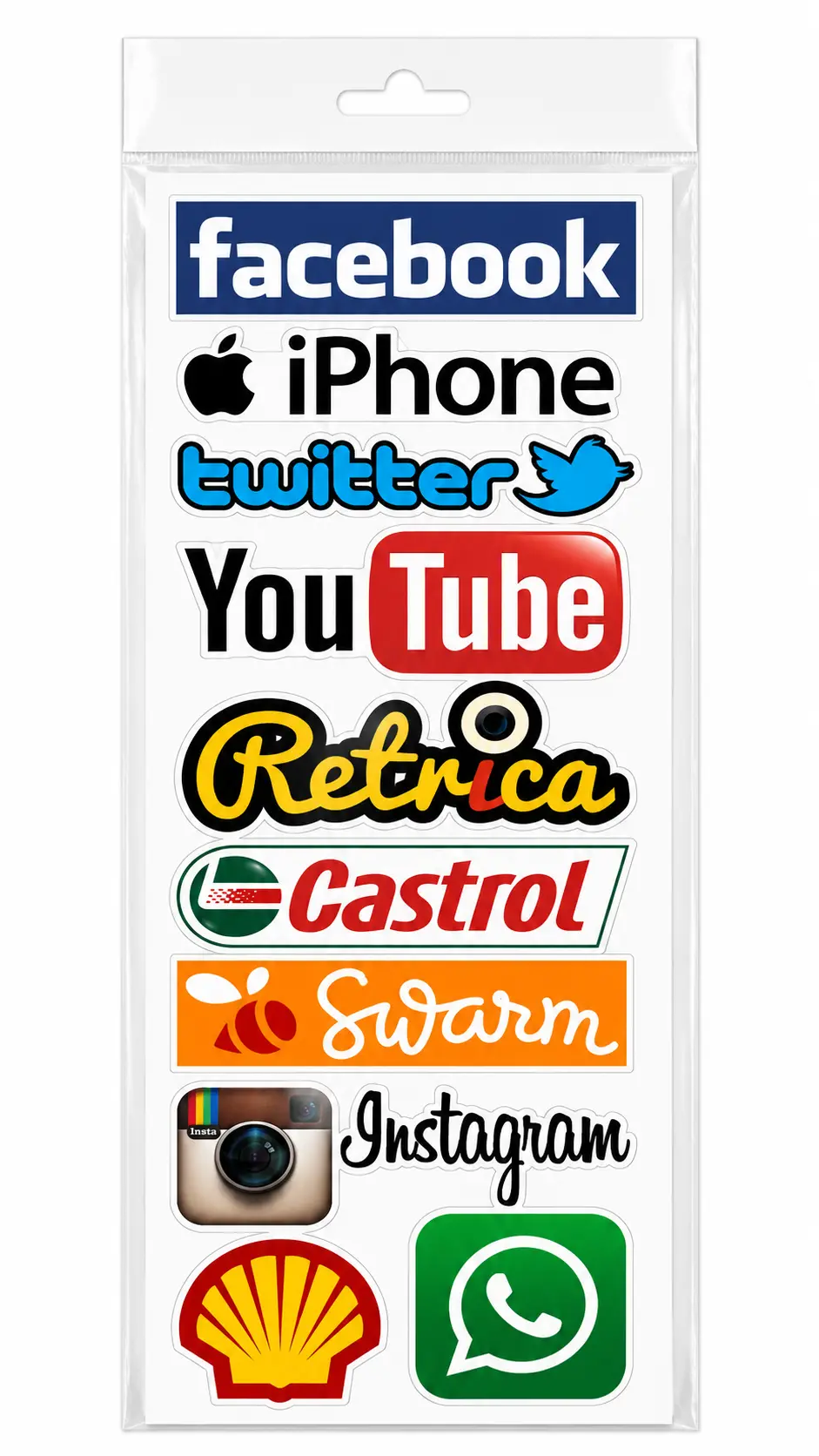 LOGO ETİKET SETİ 10LU PAKET