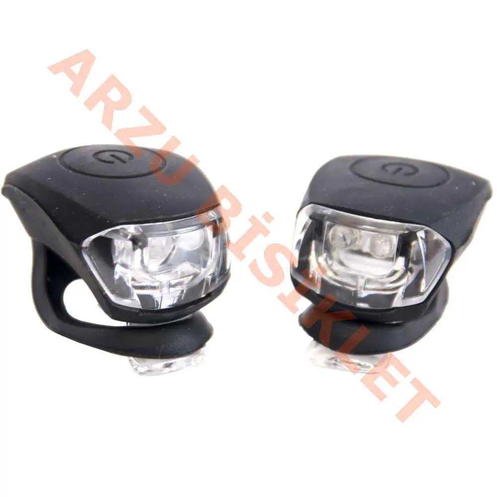 SİLİKONLU ÇAKAR FAR+STOP SETİ - KARIŞIK RENK] - LED'Lİ [PİL DAHİL] RCTS-762-2