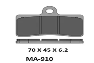 DİSK FREN BALATASI MA 910