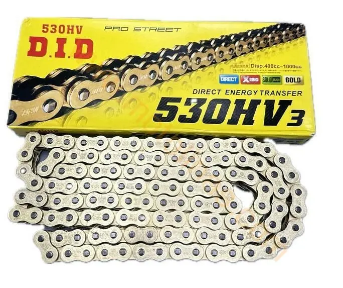 530*120L ORİNGLİ ZİNCİR PERÇİNLİ DİD ( GOLD )