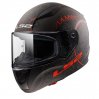 LS2 RAPID-2 L BEDEN TAKAROA MAT SİYAH-KIRMIZI KASK