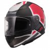 LS2 RAPID-2 L BEDEN GRID MAT BEYAZ-KIRMIZI KASK
