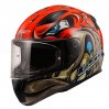 LS2 RAPID-2 3XL BEDEN SPOX KIRMIZI-GRİ KASK